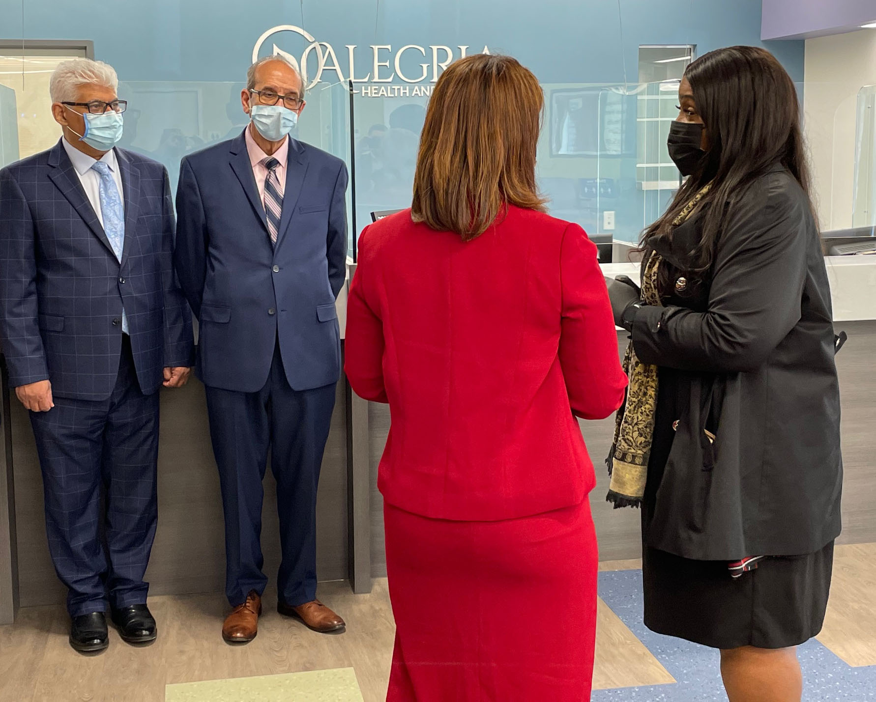 NYC Council Member Vanessa Gibson Tours Alegria - Allegria Health ...