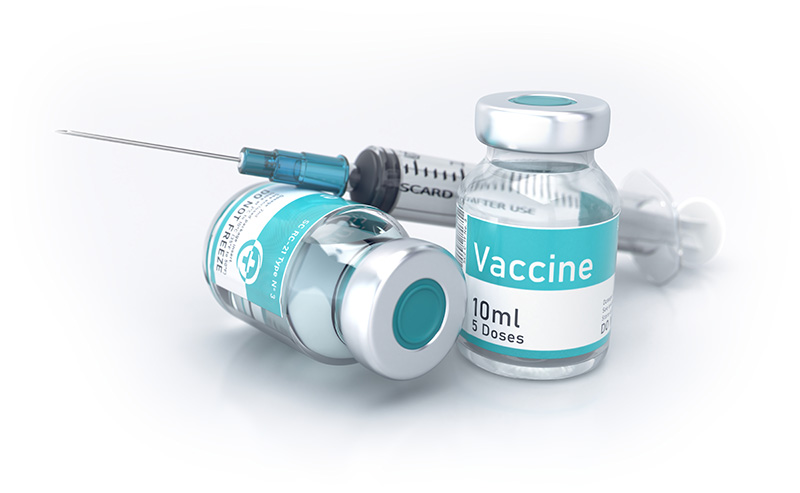 vials of coid 19 vaccine